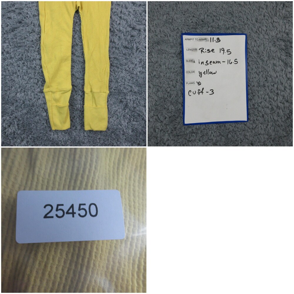 Bonds Coverall One Piece Kids 4 Yellow Eco Thermal Waffle Knit Zip Pajamas NWT - Picture 16 of 16